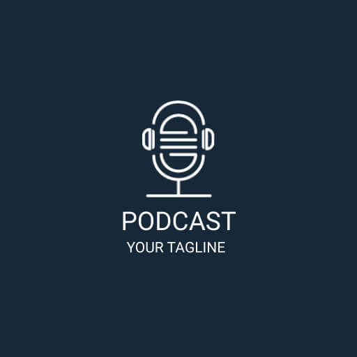 Big Stone Podcasts Logo Design, Podcast Logo Examples