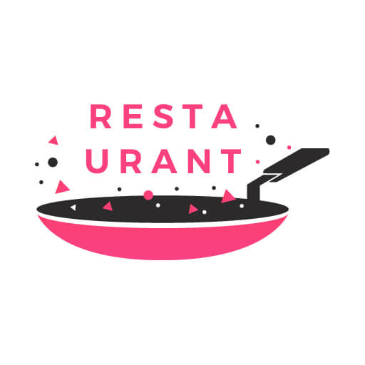 French Rose Restaurant Logo Design, Restaurant Logo Examples