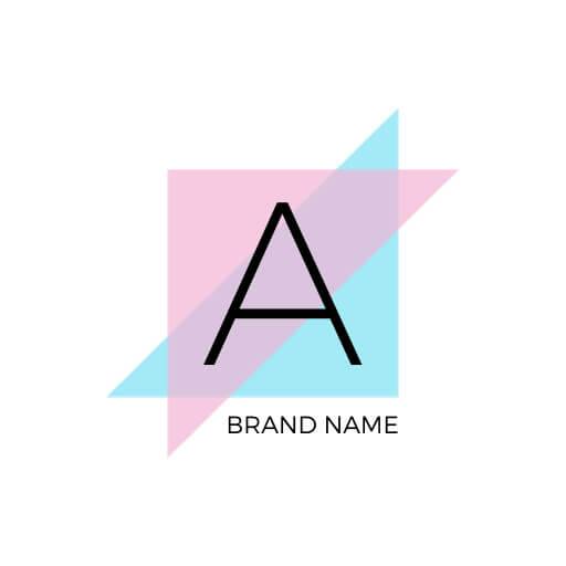 White Abstract Logo Logo, Abstract Logo Examples