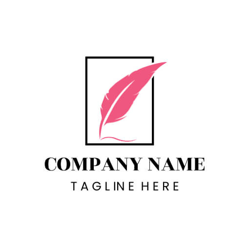 modern feather company logo, Company Logo Examples