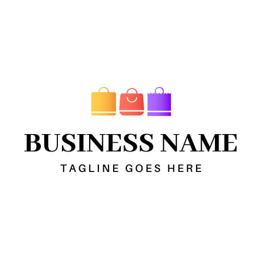 shopping logo, Business Logo Examples