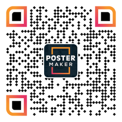 poster maker qr code