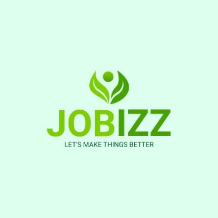 green job logo template