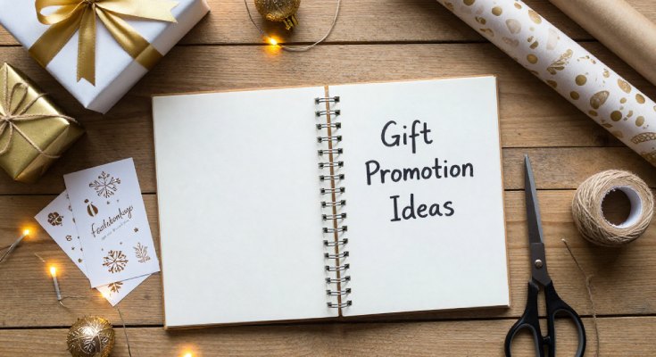 holiday gift promotion template ideas